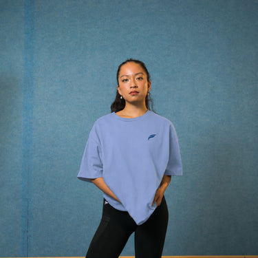 Pure Essentials T-Shirt Powder Blue – Damen Tee für Gymnastik-Training