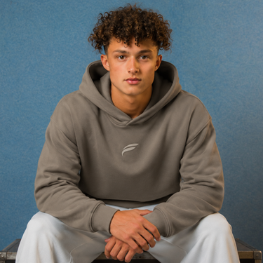 Pure Essentials Hoodie Pale Olive – Oversized Hoodie für Gymnastik-Training