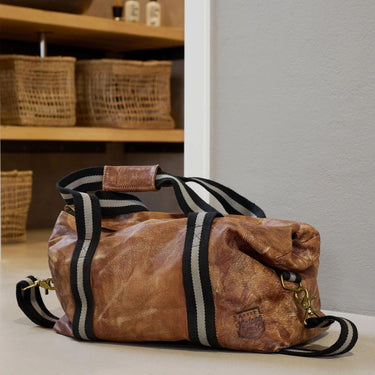Leather Weekender